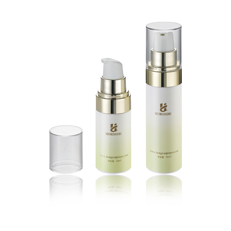30 ML 50 ML luftløs flaske etterfyllbare kosmetikkbeholdere Lotion dispenser HS-023