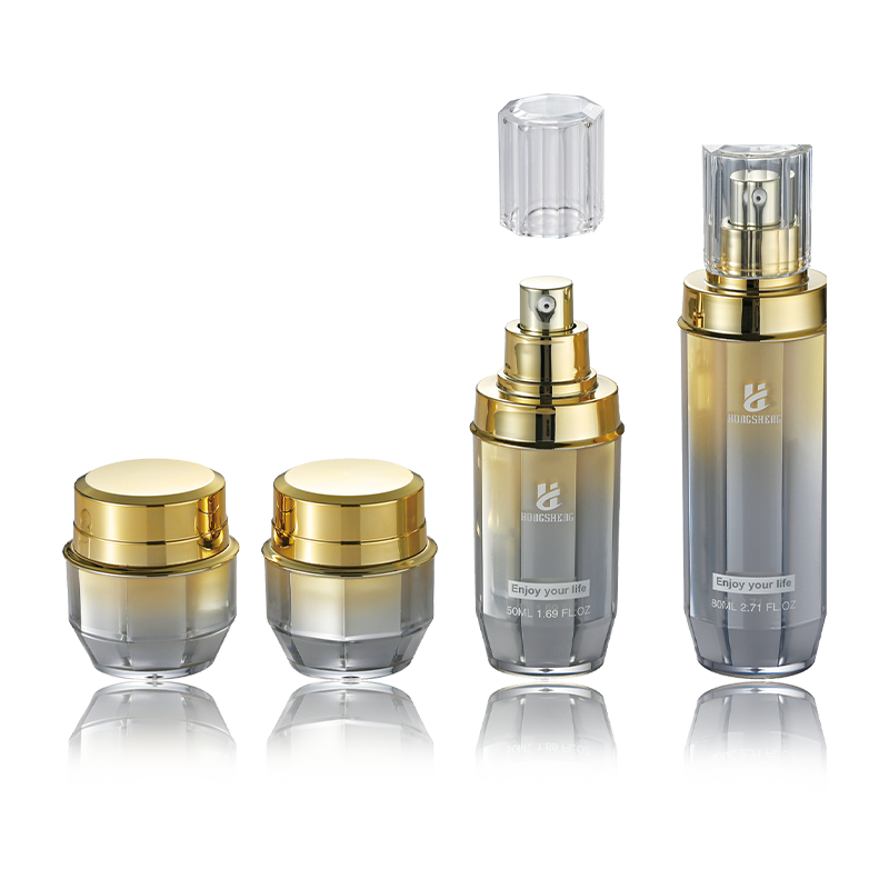 20ML-80ML Minimalistisk linje Airless Bottle-HS-031A