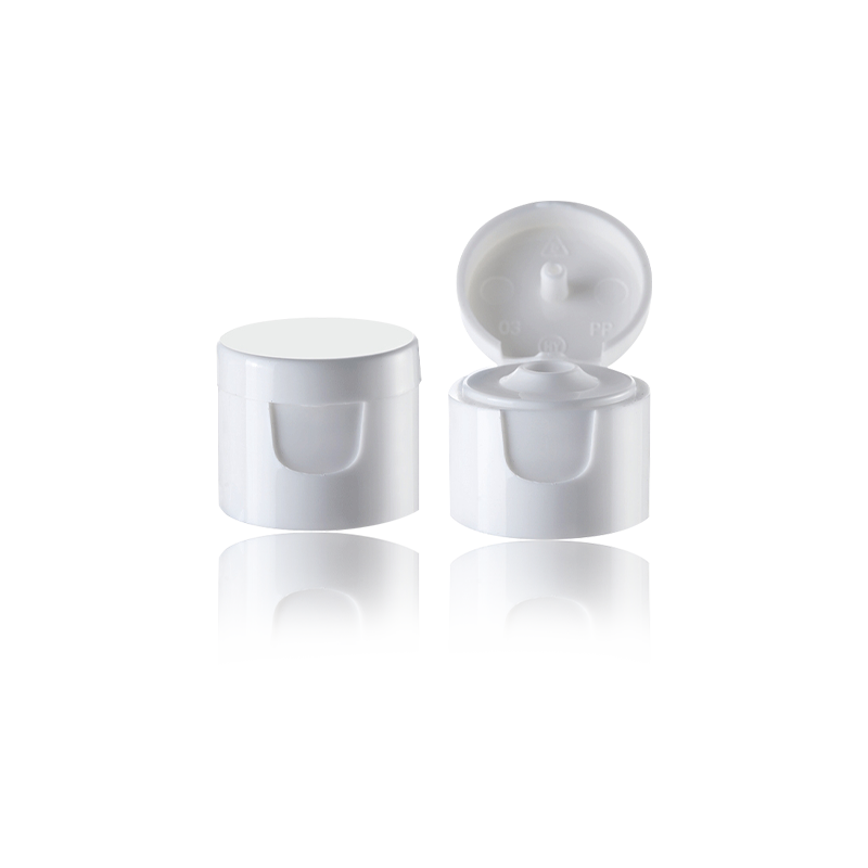 Kremhvitt flipdeksel kosmetisk kosmetisk Butterfly Cap-HY-F04