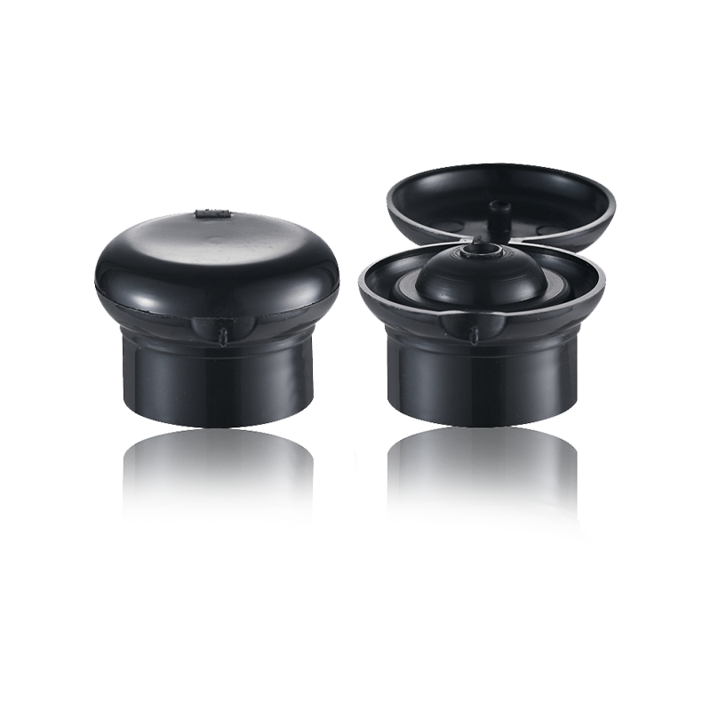 HY-M01 24/410 sopphette plastskrukork sort for flaske